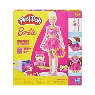 Play-Doh Barbie Ruches En Strikken - Boetseerklei