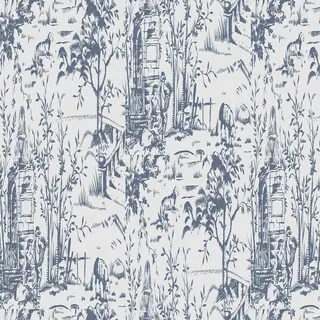 Laura Ashley Vliestapete "Toile De Jouy" Floral Texturiert 10mx52cm