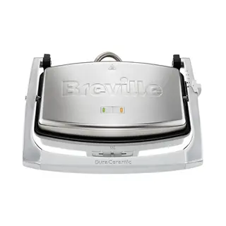 Breville VST071-01 Hamburger-Presse Silber Keramik