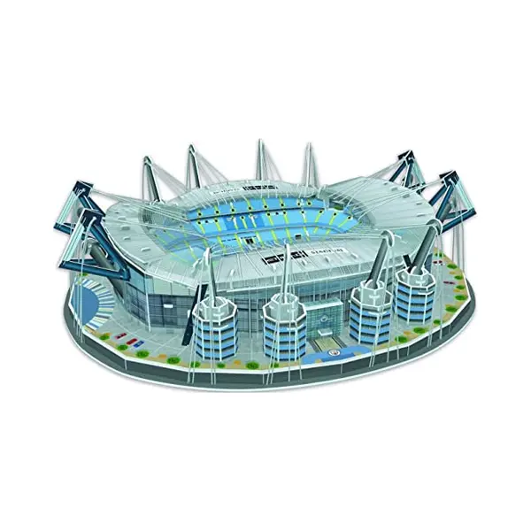 University Games Paul Lamond 3885 Manchester City Fc Etihad Stadium 3D Jigsaw Puzzle thumbnail