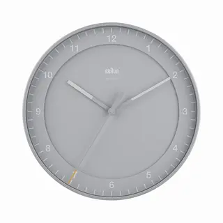 Braun BC17G-Dcf Wand- /Tischuhr Funkgesteuerte Uhr Rund Grau