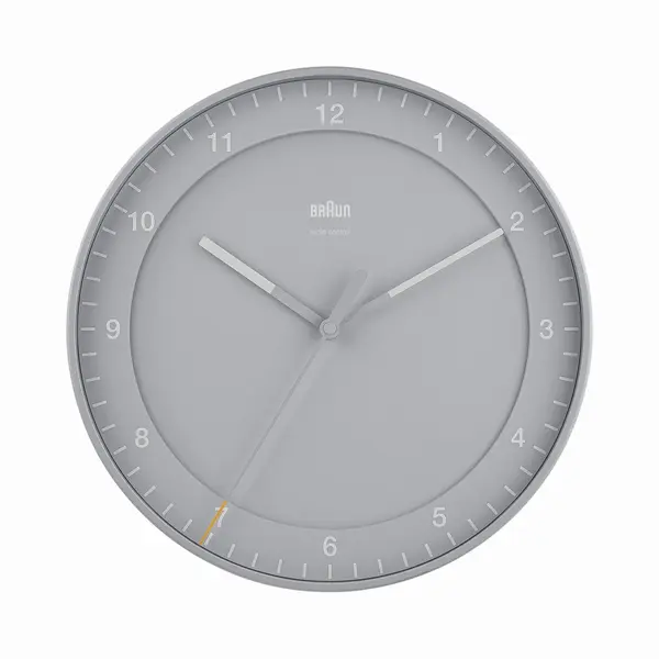 Braun BC17G-Dcf Wand- /Tischuhr Funkgesteuerte Uhr Rund Grau thumbnail