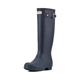 Hunter Original Tall, Women's Rain Boots, Blue (Navy), 7 Uk