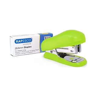 Rapesco Bug Mini Flat clinch Green