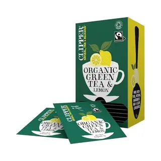 Clipper thee Clipper Green Tea Lemon - Biologische Thee - 6 X 25 Zakjes