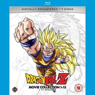 Crunchyroll Dragon Ball Z Movie Complete Collection, Movies 1-13 + Tv Specials - Blu-ray