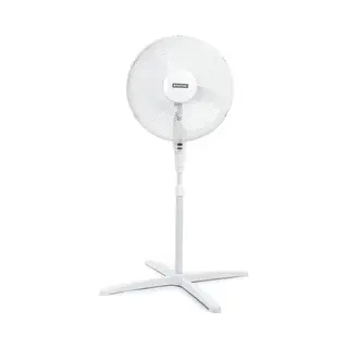 Status Standing Fan | 16 Inch Oscillating Portable Fan | 3 Speed Adjustable Angle Fan | White | S16STANDFAN1PKB
