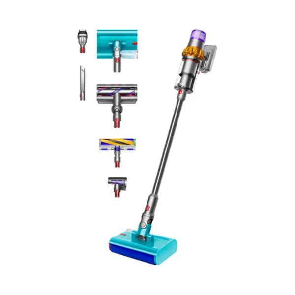 Dyson V15 Detect Submarine 2-in-1 stick vacuum Battery Dry&wet Hepa Bagless Nickel, Yellow thumbnail
