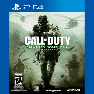 Activision Call of Duty: Modern Warfare Remastered Remasterd Engels PlayStation 4