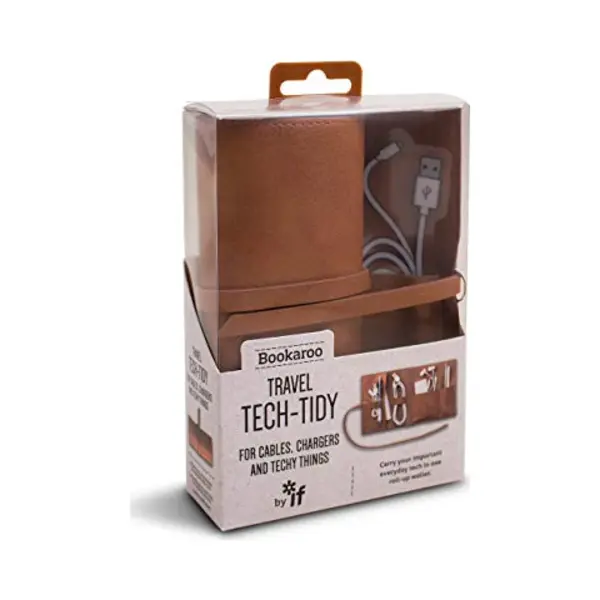 That Company Called If Bookaroo Travel Tech-Tidy - Brown thumbnail