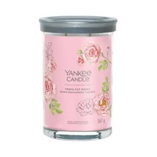 Yankee Candle Fresh Cut Roses wax candle Cylinder Floral Pink 1 pc(s)