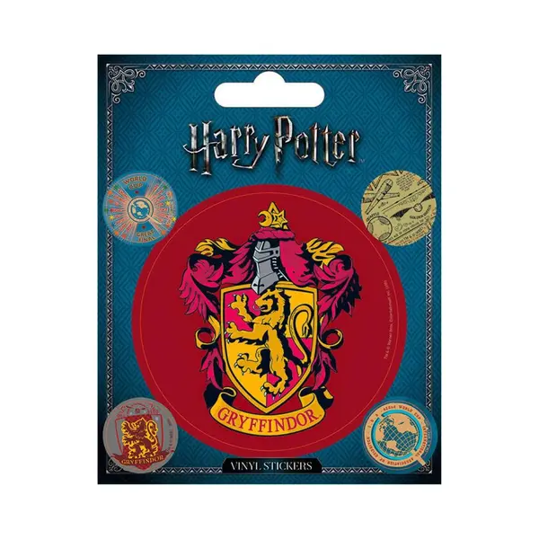 iPosters Wizarding World Harry Potter Gryffindor Stickers, Vinyl, 10 X 12, 5 Cm, Meerkleurig thumbnail