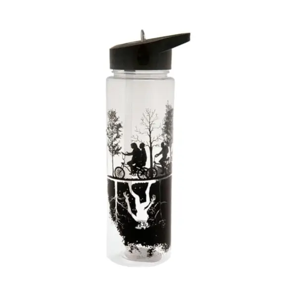 Stranger Things Plastic Drinks Bottle Official Merchandise, Multi, Approx 540ml (18oz) thumbnail