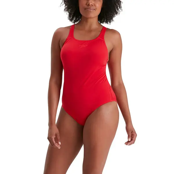 Speedo Endurance+ Medalist Dames Sportbadpak - Rood thumbnail