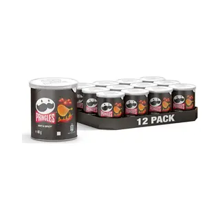 Pringles Chips Hot&Spicy 12 X 40 Gr