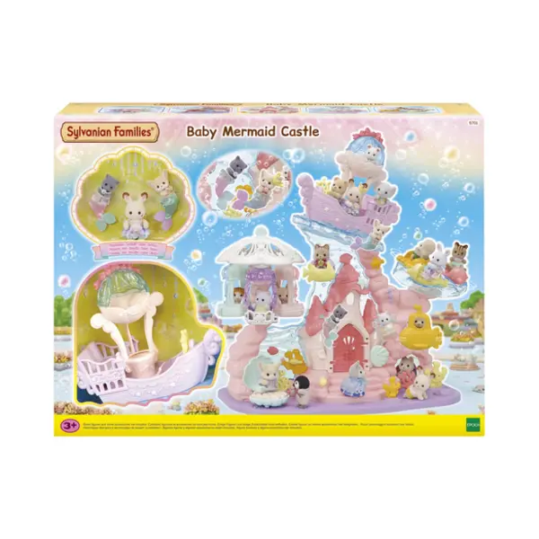 Sylvanian Families Baby zeemeermin kasteel thumbnail