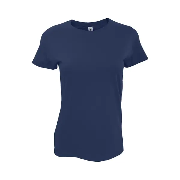 Sols Womens/Ladies Imperial Heavy Short Sleeve T-Shirt (Navy) thumbnail