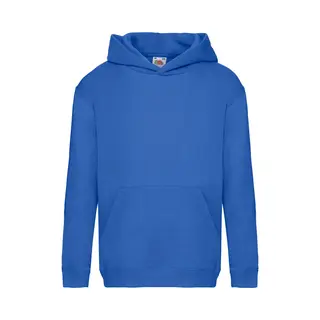 Fruit Of The Loom Unisex Kinder Kapuzenpullover Premium, Blau (Royal), 7-8 Jahre (Herstellergröße, 30)