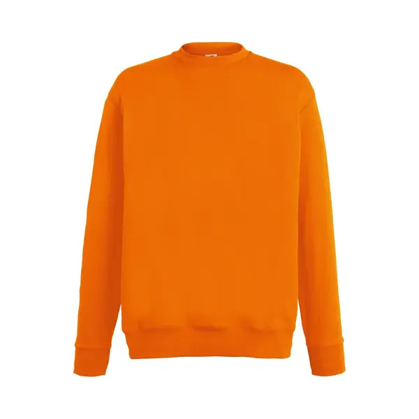 Awdis Fruit Of The Loom Heren Lichtgewicht Set-In Sweatshirt (Oranje) thumbnail