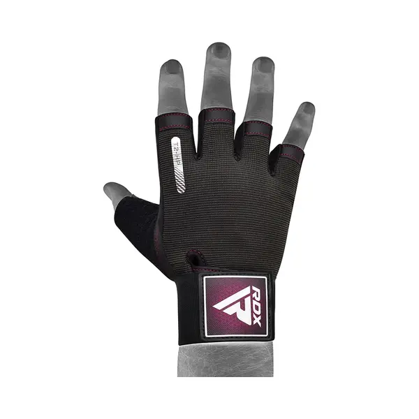 Rdx Sports Gym Gloves T2 - Half Finger Roze - S thumbnail