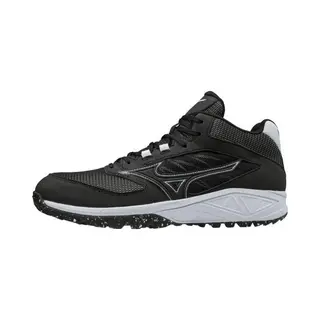Mizuno Dominant As Mid - Zwart/wit - Maat 42.5