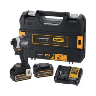 DeWalt, Boormachine + Slagboor, DCF85MP2T McLaren F1 Team 18V Xr Slagmoersleutel - 2 X 5Ah