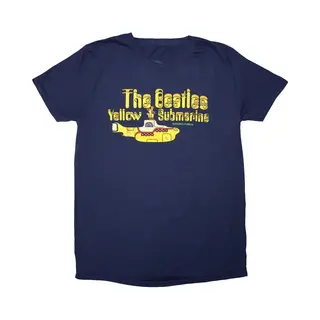 The Beatles - Nothing Is Real Heren T-shirt - Xl - Blauw