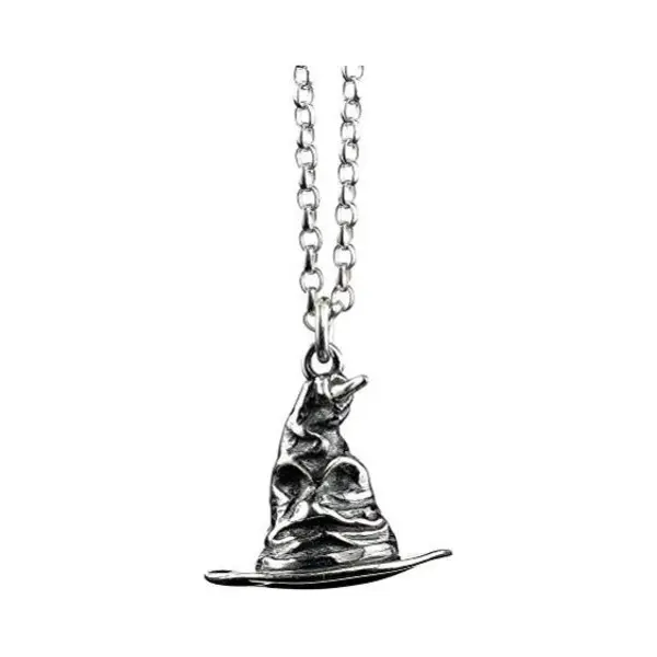 The Carat Shop Harry Potter, Sterling Silver Sorting Hat Necklace thumbnail