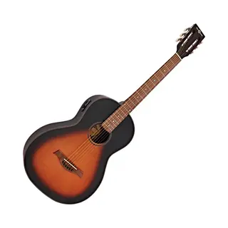 Salon ElektroAkustikgitarre Von Gear4music Vintage Sunburst