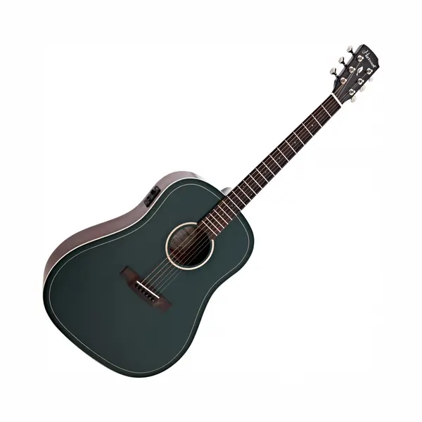 Hartwood Artiste Dreadnought-Westerngitarre Mit Pickup Grün thumbnail
