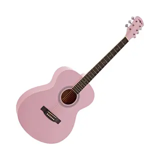 Akoestische Studiegitaar Van Gear4music, Roze