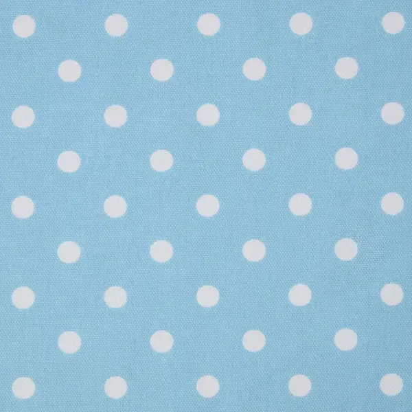 Homescapes 100% Cotton Fabric Fat Quarters, Blue & White Polka Dots Cotton Fabric, 150cm Wide Cotton Fabric Squares By The Metre, Craft Material For thumbnail