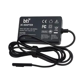 Bti 65W Ac Adapter for Microsoft Surface Pro 4 and Surface Pro 5. Uk including 5V Usb-A output