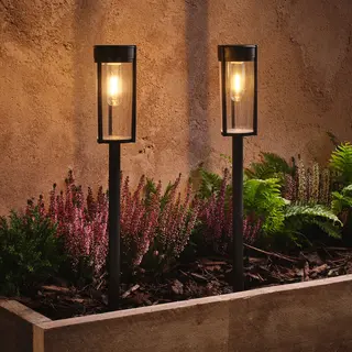 Lights4fun.co.uk 2 Woburn Solar Stake Lights