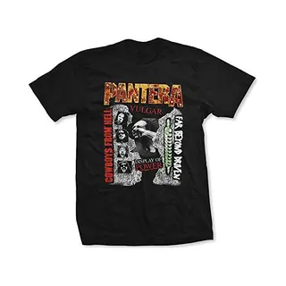 Rock Off officially licensed products T-Shirt # L Black Unisex # 3 Albums