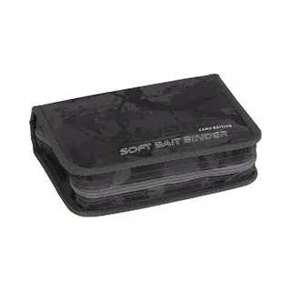 Fox Rage Voyager Camo Soft Bait Binder - Angeletui Angeltasche, Tasche Für Das Aufbewahren Von Ködern & Zubehör, Kunstködertasche