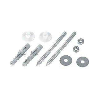 Wholesale Domestic Essentials Wall Mounted Basin Fixing Kit | Silver