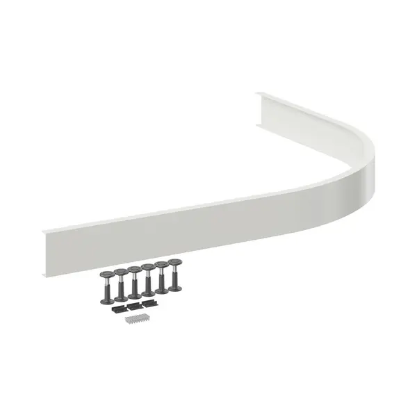 Wholesale Domestic Easy Plumb Panel Pack For | White | Acrylic | 700mm thumbnail