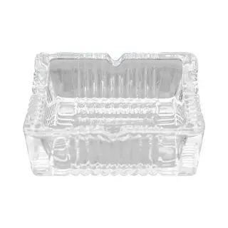 Did Asbak - Vierkant - Glas - 10 X 4 Cm - Binnen/buiten - Asbakken