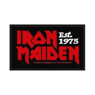 Razamataz Iron Maiden Est 1975 Patch