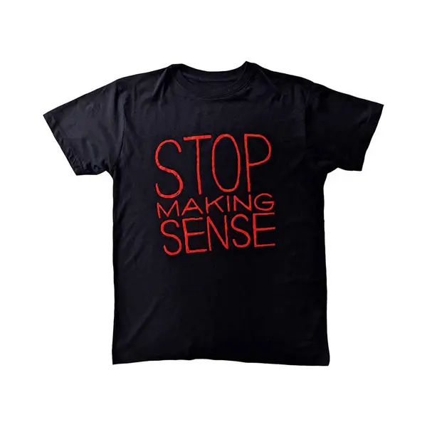 Rock Off Talking Heads - Stop Making Sense Heren Tshirt - S - Zwart thumbnail
