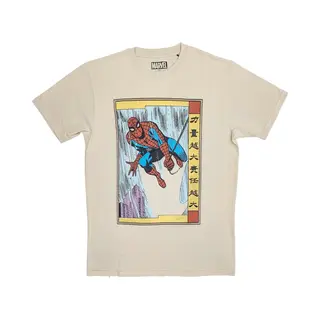 Marvel Spiderman Japanese T Shirt In Natural