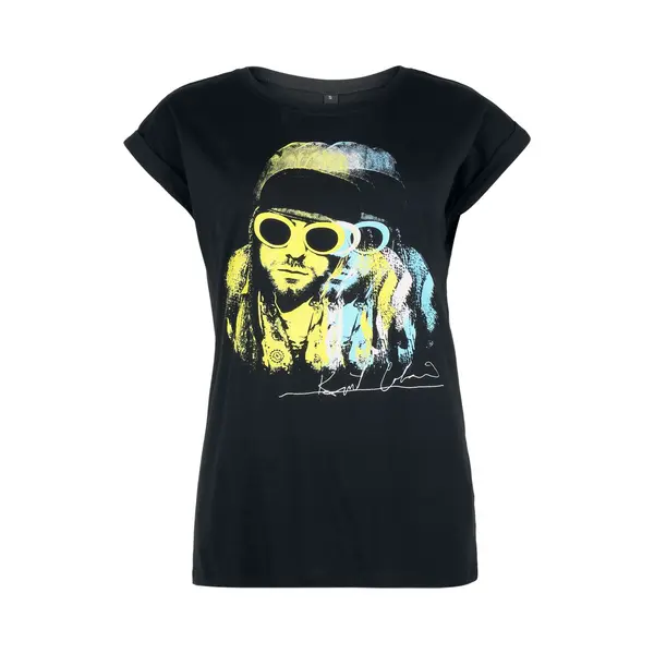 Kurt Cobain Jesse Frohmann Photo Crystals T-Shirt Schwarz In M thumbnail