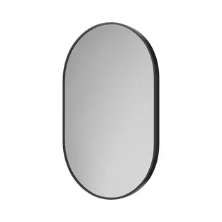 Wholesale Domestic Bamford Colore Aluminium Frame Mirror | Matt Black | Glass/Aluminium | 500mm X 800mm