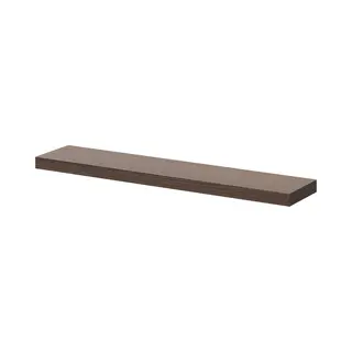 Napoli Floating Bathroom Shelf | Brown Oak | Mfc | 600mm