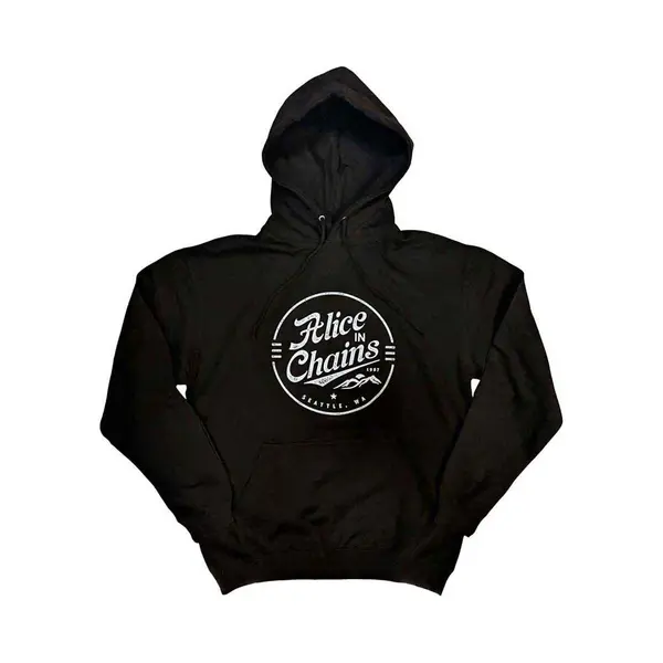 Rock Off Alice In Chains - Circle Emblem Hoodie/trui - 2XL - Zwart thumbnail