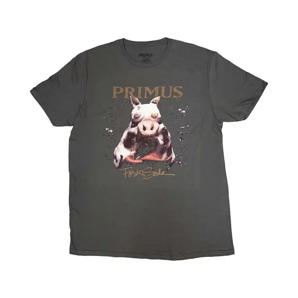 Rock Off Primus - Pork Soda Heren T-shirt - M - Grijs thumbnail