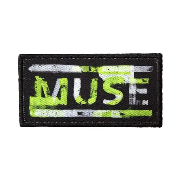 Rock Off officially licensed products Muse Distressed Logo Standard Woven Patch One Size thumbnail