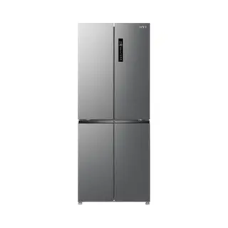 Hye American Fridge Freezer - Side By Side American Style Fridge Freezer, 394L Compact & Freestanding Design, Slim Depth, Low Noise (39dB), Cool
