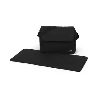 Puggle Honeycomb Changing Bag With Mat - Storm Black